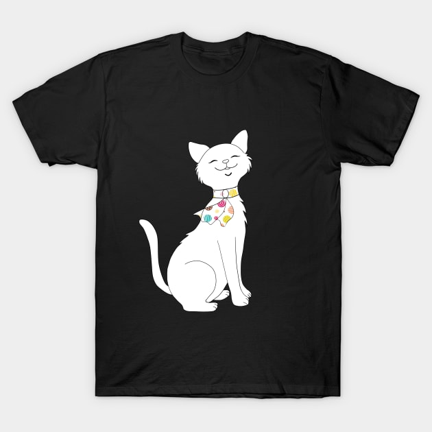 Cat Girl Cat Mom Mother's Day T-Shirt by Wesley Mcanderson Jones